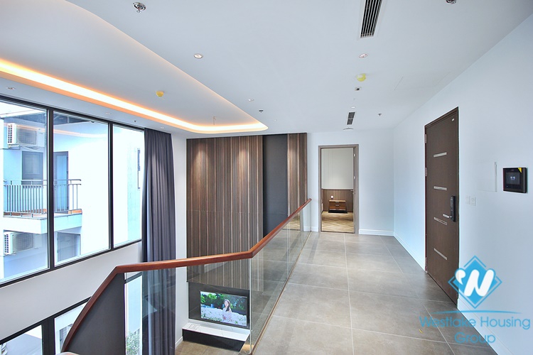 A luxurious duplex 3 bedrooms apartment for rent in Tay Ho area